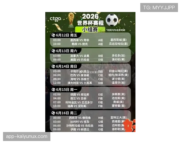 2026世界杯新西兰队赛程前瞻 小组出线形势与关键战分析
